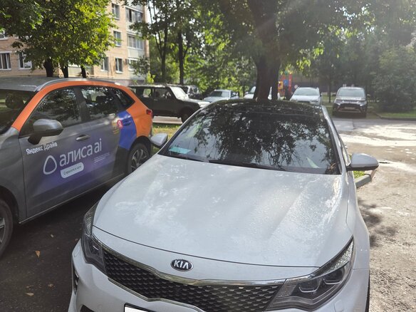 2017 Kia Optima IV, белый - вид 1