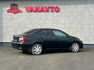 2010 Toyota Corolla X (E140, E150) Рестайлинг, чёрный, 1030000 рублей, вид 5