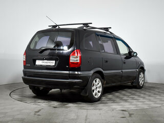 2004 Opel Zafira A Рестайлинг, чёрный, 390000 рублей, вид 5
