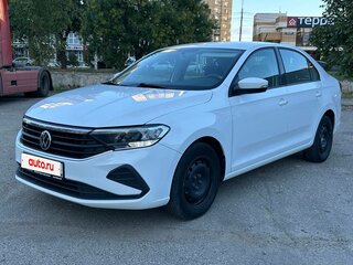2020 Volkswagen Polo VI, белый, 1250000 рублей, вид 2