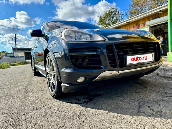 2008 Porsche Cayenne Turbo S I Рестайлинг (957), чёрный, 1950000 рублей - вид 4