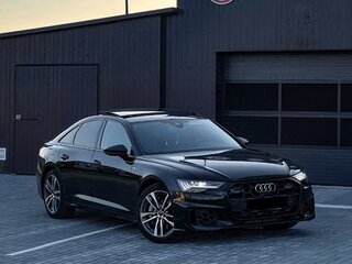 2023 Audi A6 55 TFSI V (C8) Рестайлинг, чёрный, 4261499 рублей, вид 4
