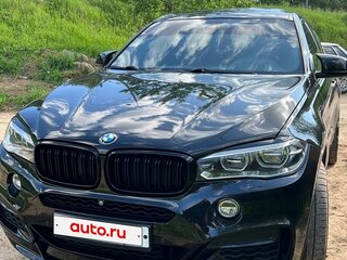 2017 BMW X6 M50d II (F16), чёрный, 3800000 рублей, вид 4
