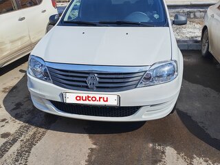 2014 Renault Logan I Рестайлинг, белый, 300000 рублей, вид 3