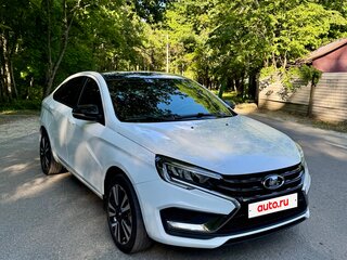 2024 Lada (ВАЗ) Vesta I Рестайлинг (NG), белый, 1350000 рублей, вид 3