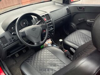 2008 Hyundai Getz I Рестайлинг, красный, 210000 рублей, вид 5