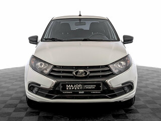 2018 Lada (ВАЗ) Granta I Рестайлинг, белый, 470000 рублей, вид 2