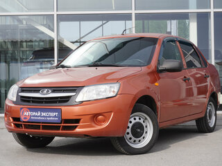 2014 Lada (ВАЗ) Granta I, оранжевый, 330000 рублей, вид 1