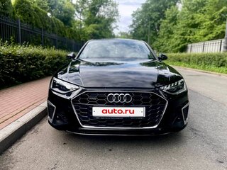2021 Audi A4 45 TFSI V (B9) Рестайлинг, чёрный, 3800000 рублей, вид 2