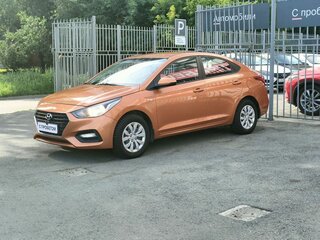 2017 Hyundai Solaris II, оранжевый, 1070000 рублей, вид 1