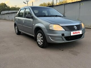 2011 Renault Logan I Рестайлинг, синий, 240000 рублей, вид 2