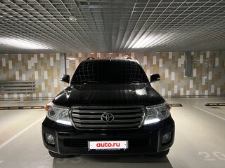 2014 Toyota Land Cruiser 200 Series Рестайлинг 1, чёрный, 3800000 рублей, вид 2