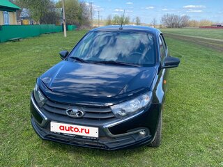 2019 Lada (ВАЗ) Granta I Рестайлинг, чёрный, 430000 рублей, вид 3