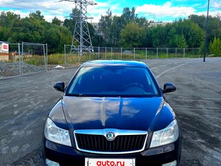 2010 Skoda Octavia DSG7 II (A5) Рестайлинг, чёрный, 690000 рублей, вид 2