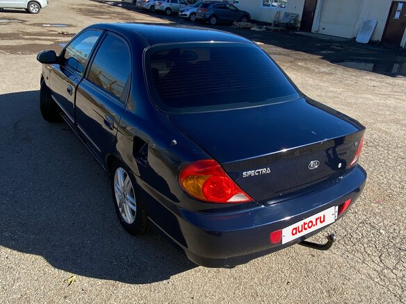 2008 Kia Spectra I Рестайлинг 2, синий, 173000 рублей - вид 7