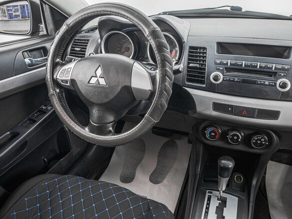 2007 Mitsubishi Lancer X, синий - вид 14