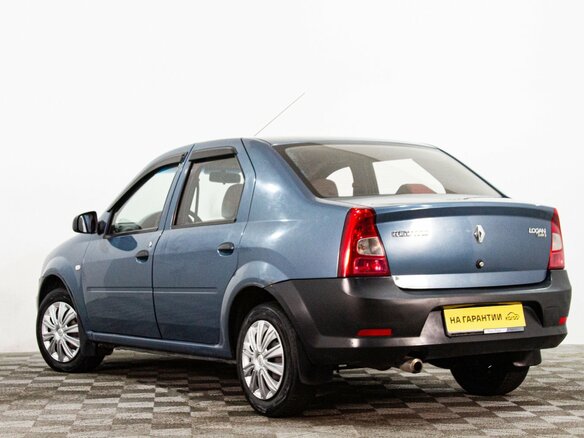 2010 Renault Logan I Рестайлинг, синий, 249000 рублей - вид 5