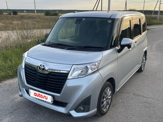 2018 Toyota Roomy I, серебристый, 1070000 рублей, вид 1