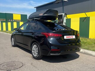 2019 Hyundai Solaris II, чёрный, 1150000 рублей, вид 4