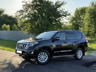 2016 Toyota Land Cruiser Prado 6-speed 150 Series Рестайлинг 1, чёрный, 3760000 рублей, вид 5
