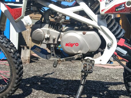 2020 Kayo Basic YX125, белый, 60000 рублей, вид 3
