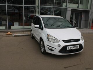 2013 Ford S-MAX I Рестайлинг, белый, 1200000 рублей, вид 3