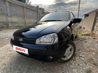 2012 Lada (ВАЗ) Kalina I, чёрный, 390000 рублей, вид 2