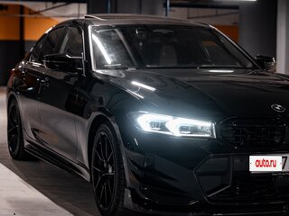 2023 BMW 3 серии 320i VII (G2x) Рестайлинг, чёрный, 4800000 рублей, вид 4