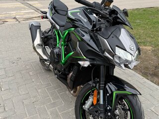 2020 Kawasaki Z H2, зелёный, 1200000 рублей, вид 2