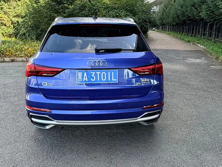 2023 Audi Q3 35 TFSI II (F3), синий, 2640000 рублей, вид 4