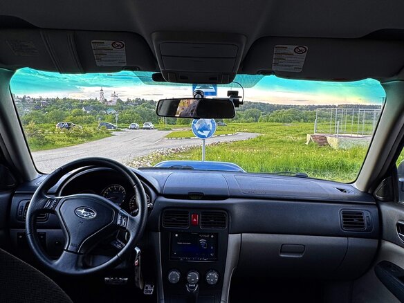 2006 Subaru Forester II Рестайлинг, синий, 1350000 рублей - вид 16