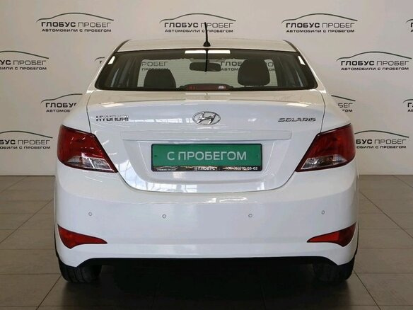 2014 Hyundai Solaris I Рестайлинг, белый - вид 16