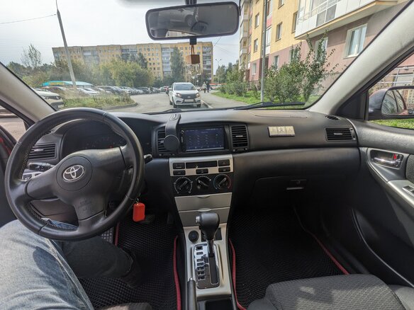 2005 Toyota Corolla IX (E120, E130) Рестайлинг, красный, 480000 рублей - вид 7
