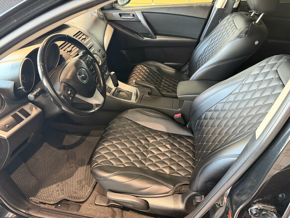 2010 Mazda 3 II (BL), чёрный, 800000 рублей - вид 6