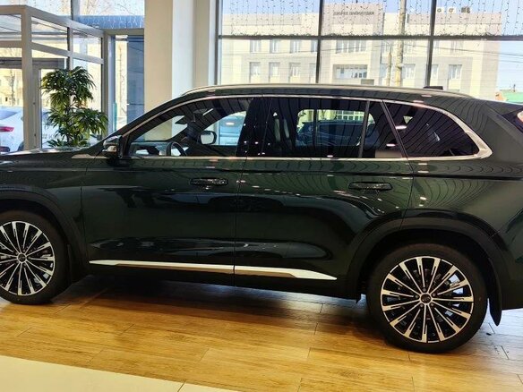 2026 Geely Monjaro, зелёный - вид 1