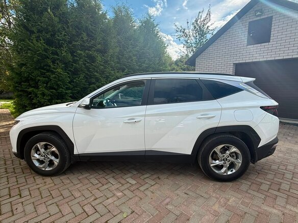 2023 Hyundai Tucson IV Рестайлинг, белый, 3600000 рублей - вид 5