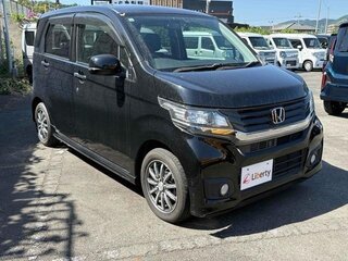 2017 Honda N-WGN I Рестайлинг, чёрный, 590000 рублей, вид 1