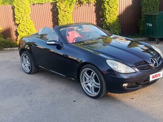 2005 Mercedes-Benz SLK-Класс 200 II (R171), синий, 1370000 рублей, вид 3