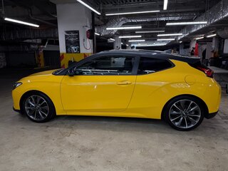 2019 Hyundai Veloster II, жёлтый, 1830000 рублей, вид 4