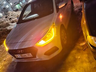 2019 Hyundai Solaris II, белый, 1150000 рублей, вид 4