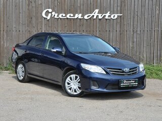 2011 Toyota Corolla X (E140, E150) Рестайлинг, синий, 860000 рублей, вид 3