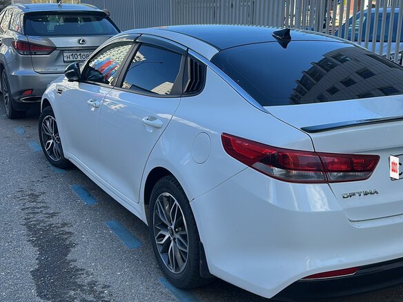 2017 Kia Optima IV, белый, 1200000 рублей - вид 3