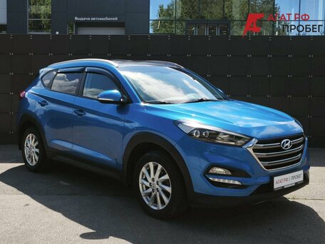 2016 Hyundai Tucson III, синий, 1811000 рублей, вид 3