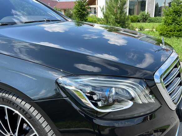 2020 Mercedes-Benz S-Класс 450 Long VI (W222, C217) Рестайлинг, чёрный, 11890000 рублей - вид 10