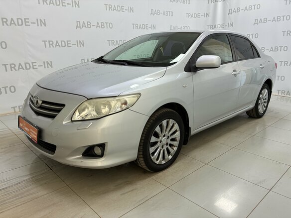2008 Toyota Corolla AMT X (E140, E150), серебристый, 890000 рублей