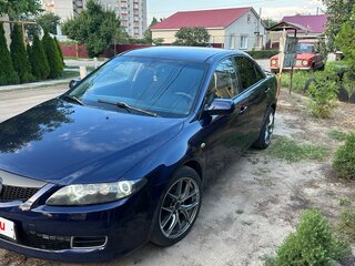 2005 Mazda 6 I (GG) Рестайлинг, синий, 670000 рублей, вид 2