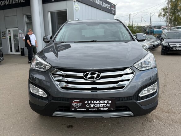 2012 Hyundai Santa Fe III, серый, 1650000 рублей - вид 3