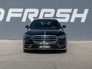 2021 Mercedes-Benz S-Класс 500 Long 4MATIC VII (W223), чёрный, 8599000 рублей, вид 3