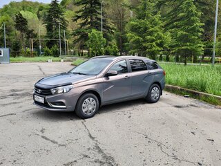 2019 Lada (ВАЗ) Vesta SW I, серый, 848000 рублей, вид 4