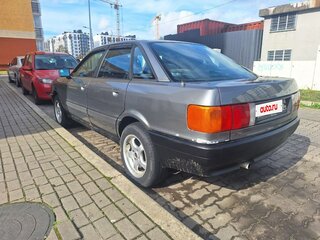 1990 Audi 80 IV (B3), серый, 145000 рублей, вид 4
